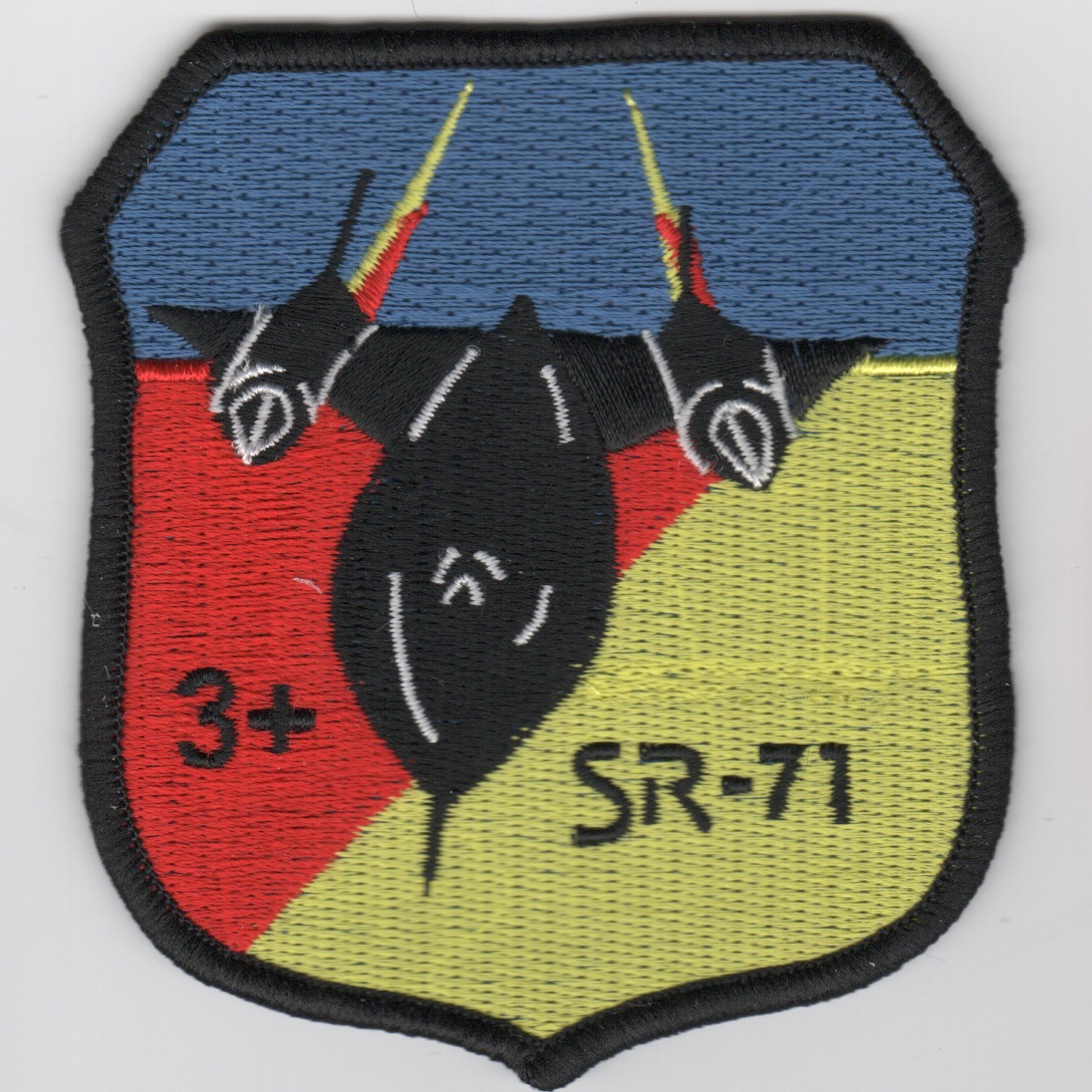 SR-71 '3+' Patch (Crest)