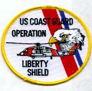 USCG Op. Liberty Shield Patch