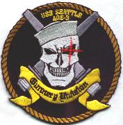 USS Seattle Ship Patch
