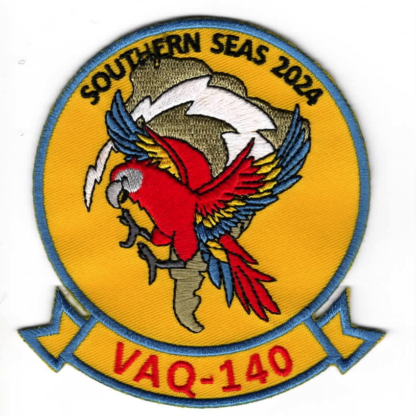 VAQ-140 '2024 SOUTHERN SEAS' (Yellow/No V)