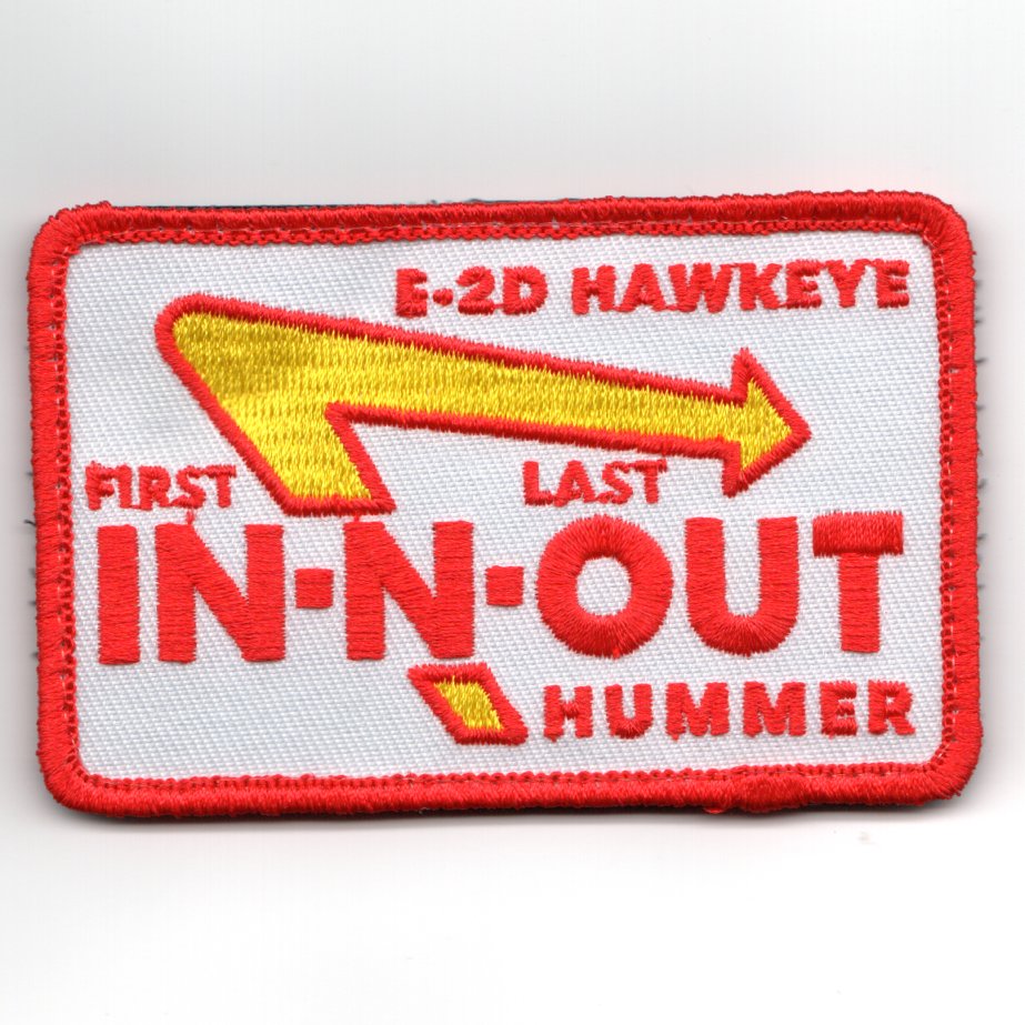 VAW-113 E-2D 'IN-n-OUT' Patch (NO Velcro)