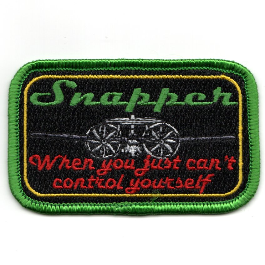 VAW-115 'SNAPPER' Patch (Green/Blk)