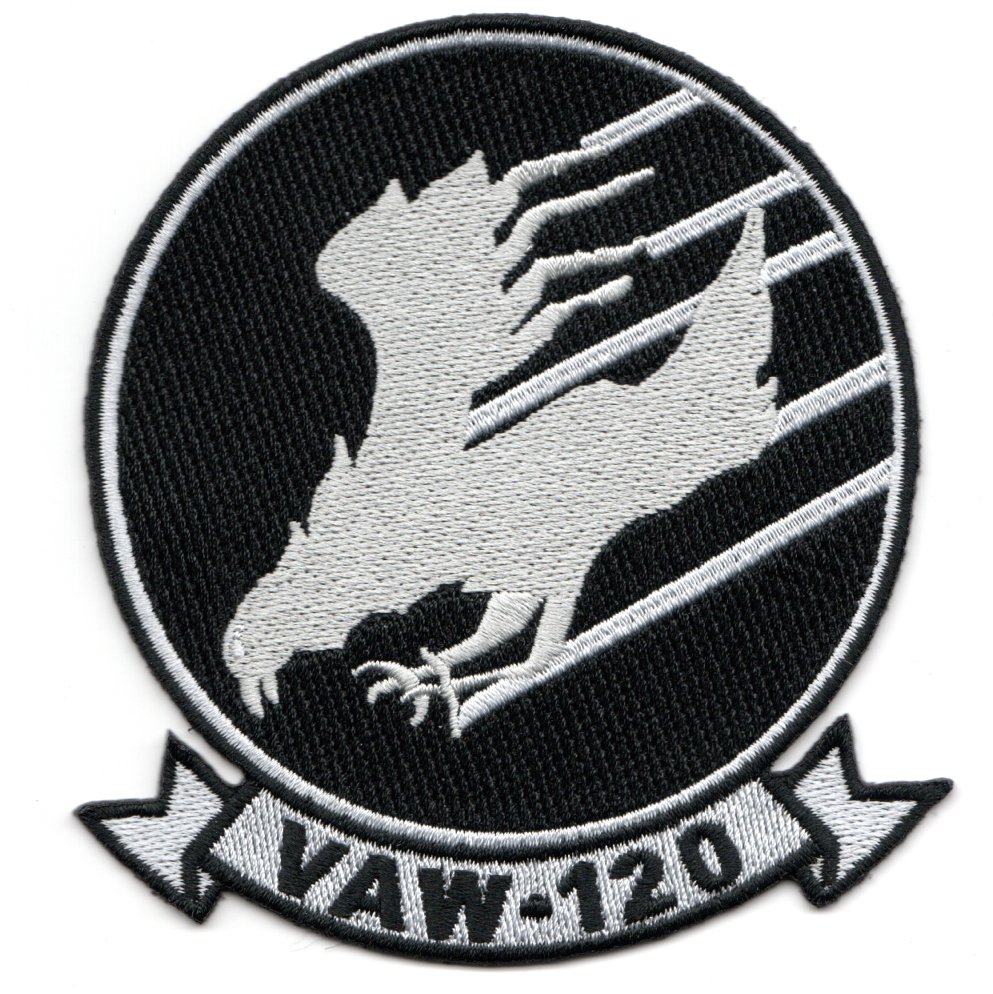 VAW-120 Squadron Patch (WHITE-EYE)