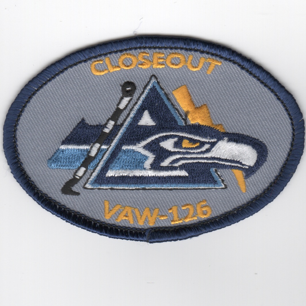 VAW-126 Closeout Patch (Blue)