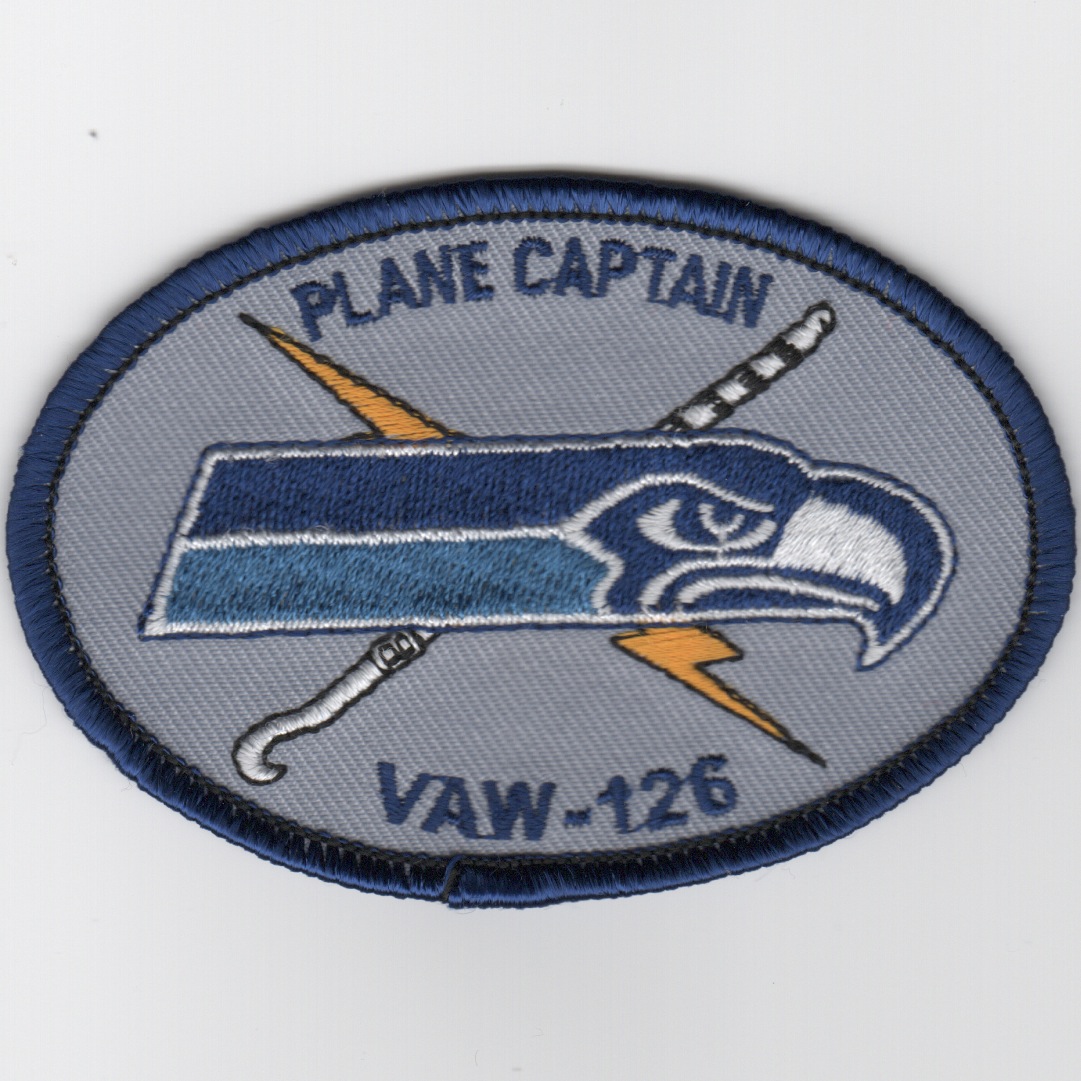 VAW-126 'Plane Captain' Patch (Oval)