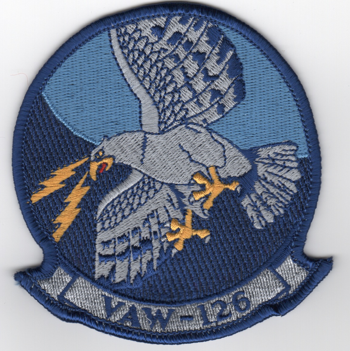 VAW-126 Squadron Patch (Blue Border)
