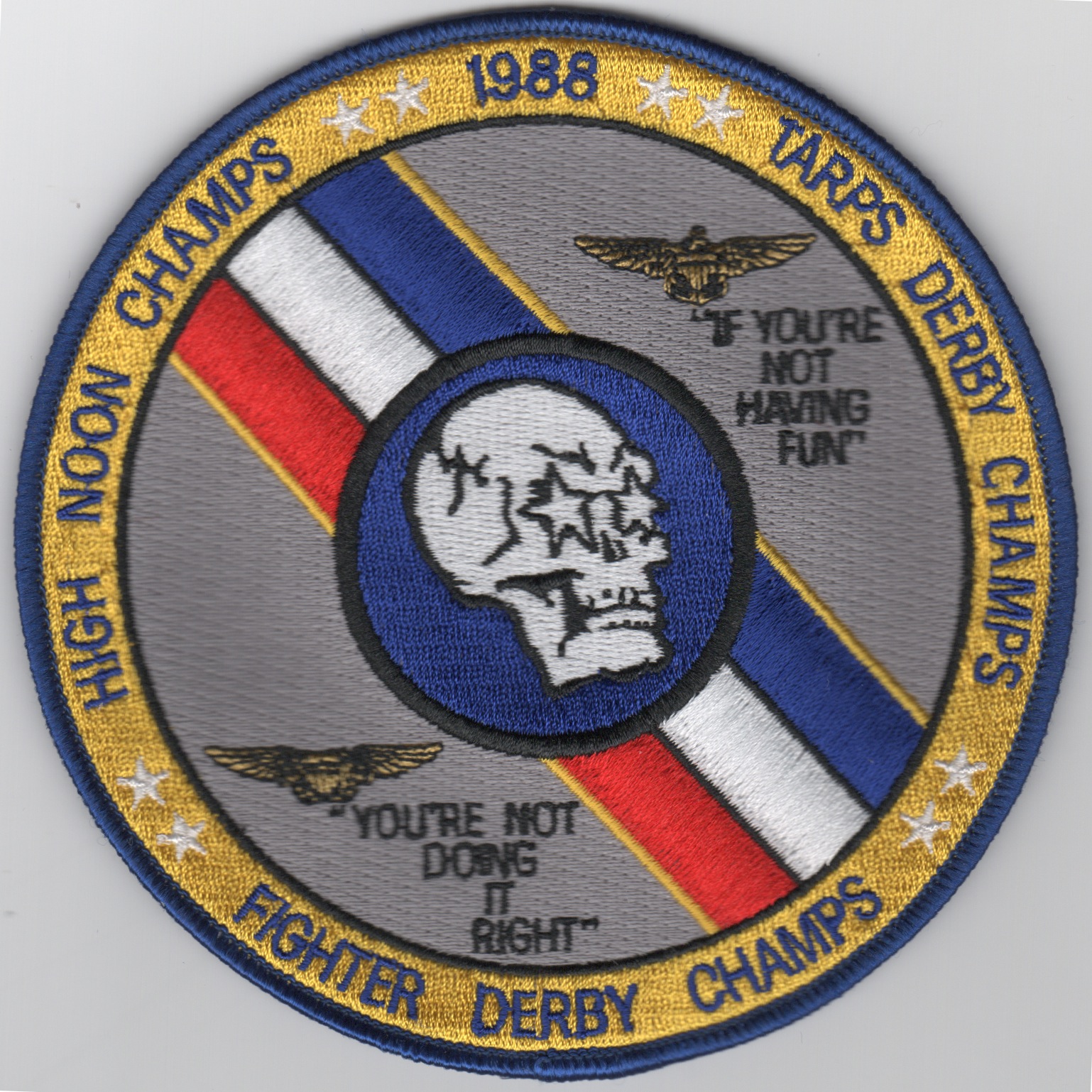VF-2 1988 TARPS Derby Champs Patch (Lg)