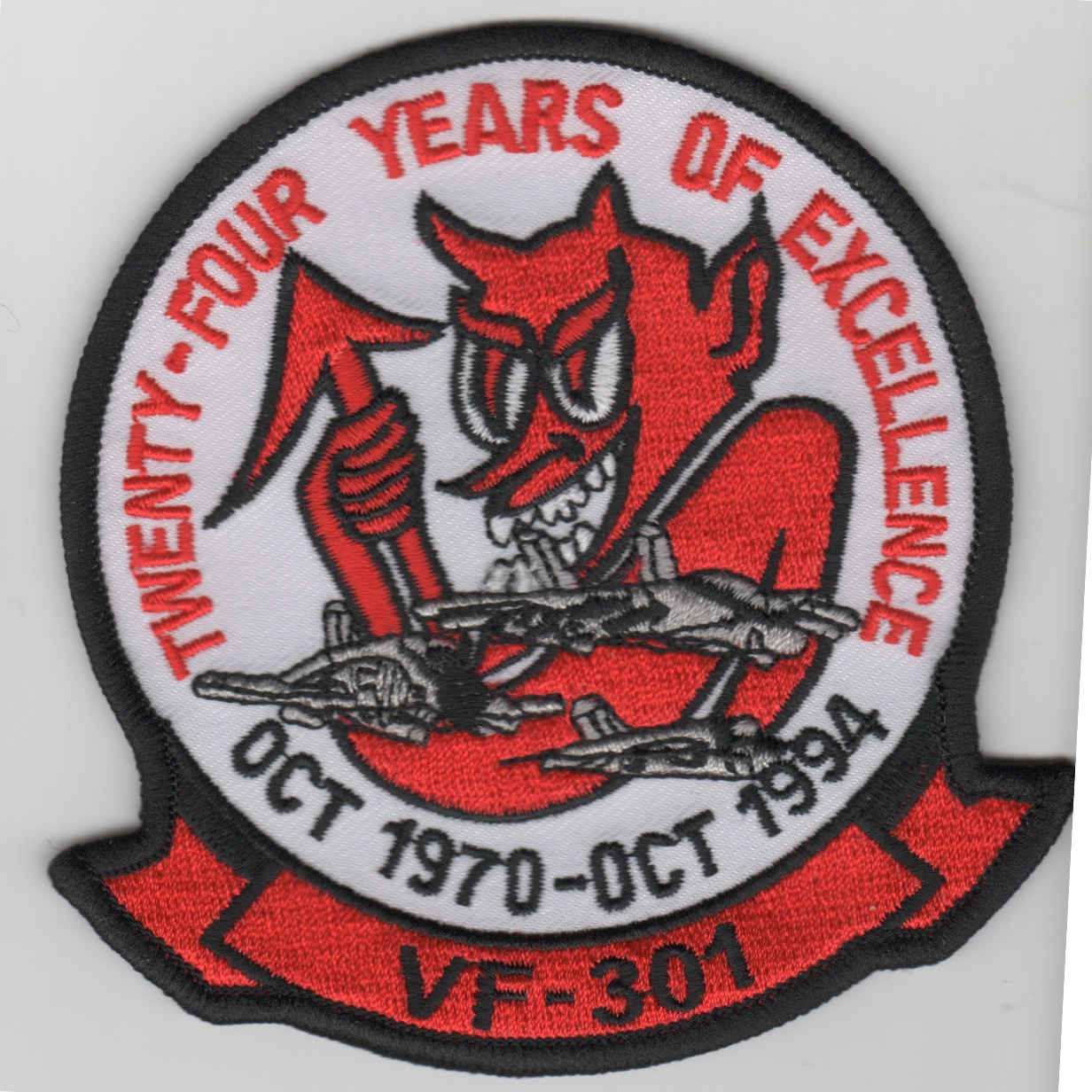 VF-301 '24-Year Anniversary/Decom' Patch