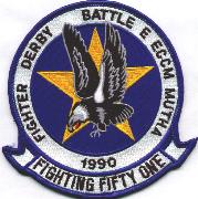 VF-51 1990 Battle 'E'/MUTHA Patch