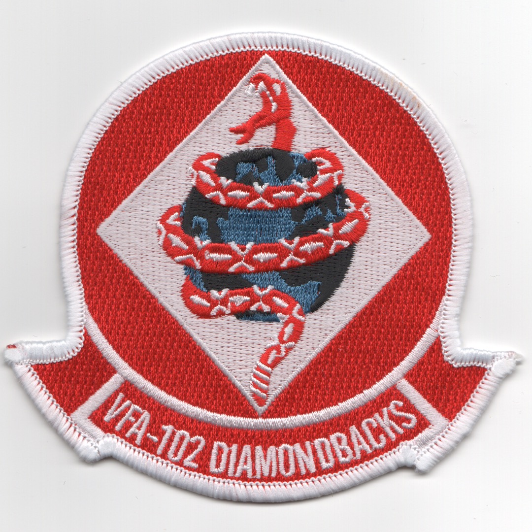 VFA-102 Squadron Patch (Red)