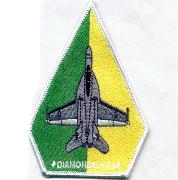 VFA-102 Aircraft Patch (Green/Yellow)