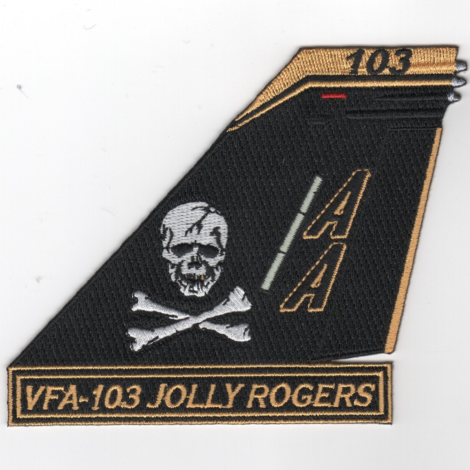 VFA-103 'Jolly Rogers' TAILFIN Patch