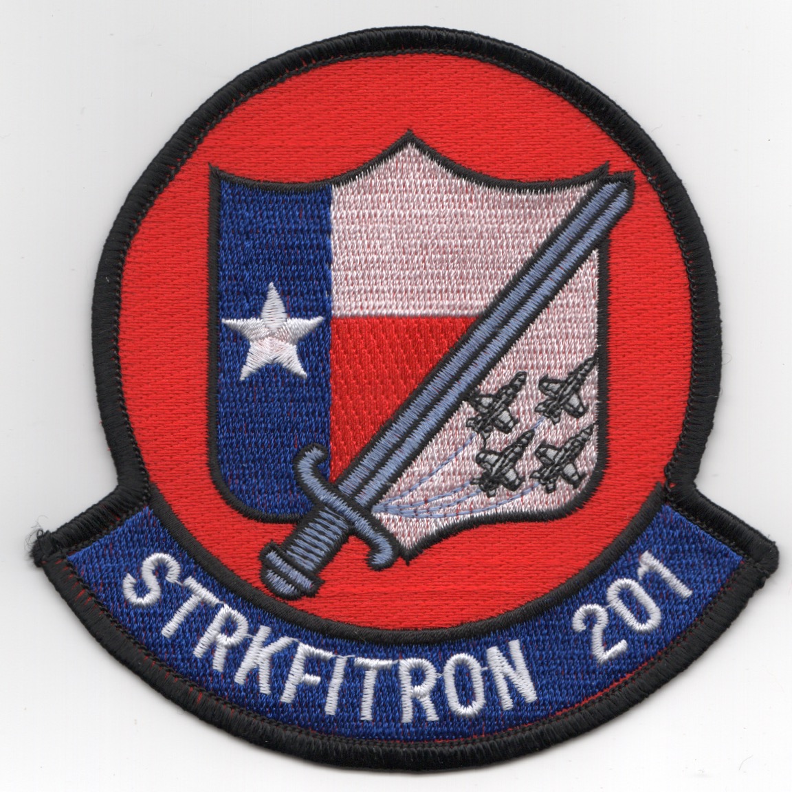 VFA-201 *STRKFITRON* Squadron Patch (1-Tab/R-W-B)