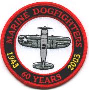 VMFA-115 60th Anniversary Bullet Patch