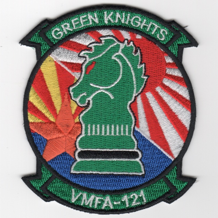 VMFA(AW)-121 'TWO-FLAGS' Theater Patch