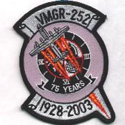 VMGR-252 75th Anniversary Patch
