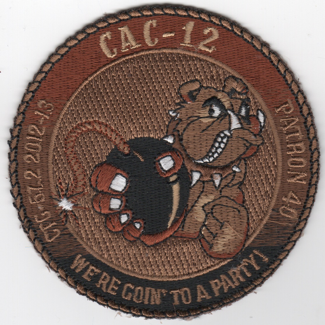 VP-40 CAC-12 'Going to a Party' Patch (Des)