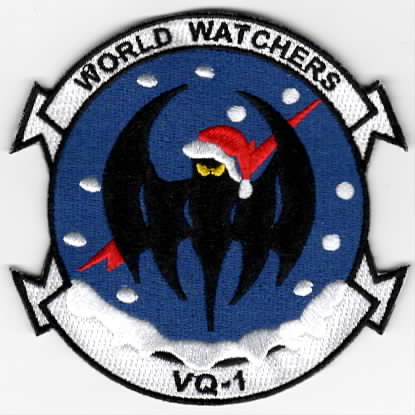VQ-1 *WORLD WATCHERS/CHRISTMAS* Patch