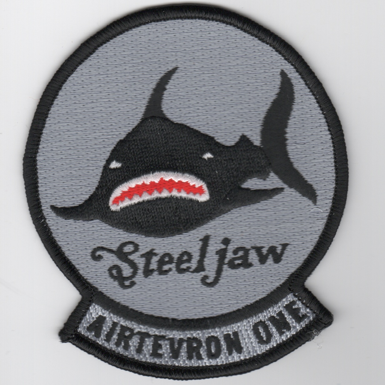VX-1 'Steeljaw' Patch (Blk Shark)