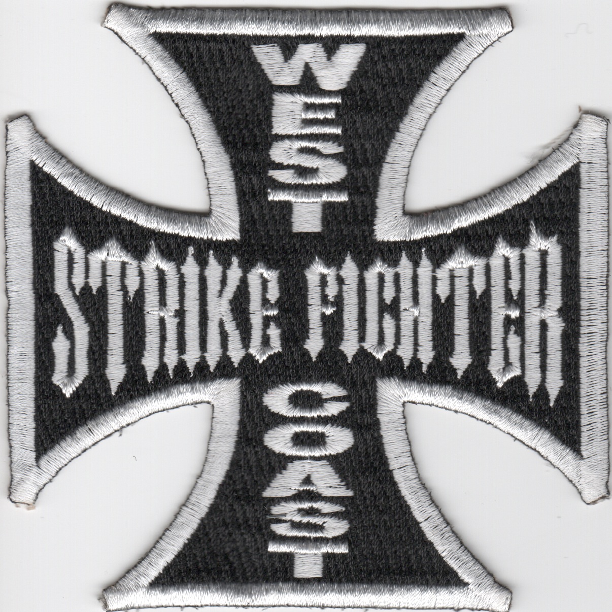 West Coast Strike Fighter Maltese Cross (Black)