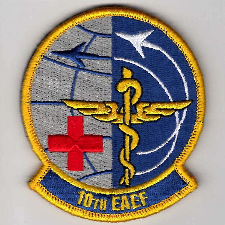 10 EAEF Patch (Yellow/Blue)