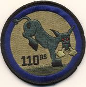 110th Bomb Squadron Patch (Sub)