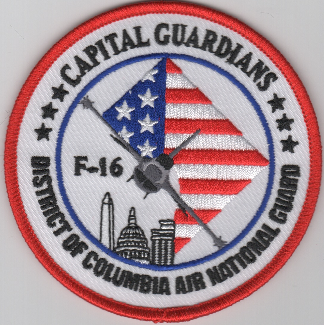 121FS 'Capital Guardians' Patch (White)