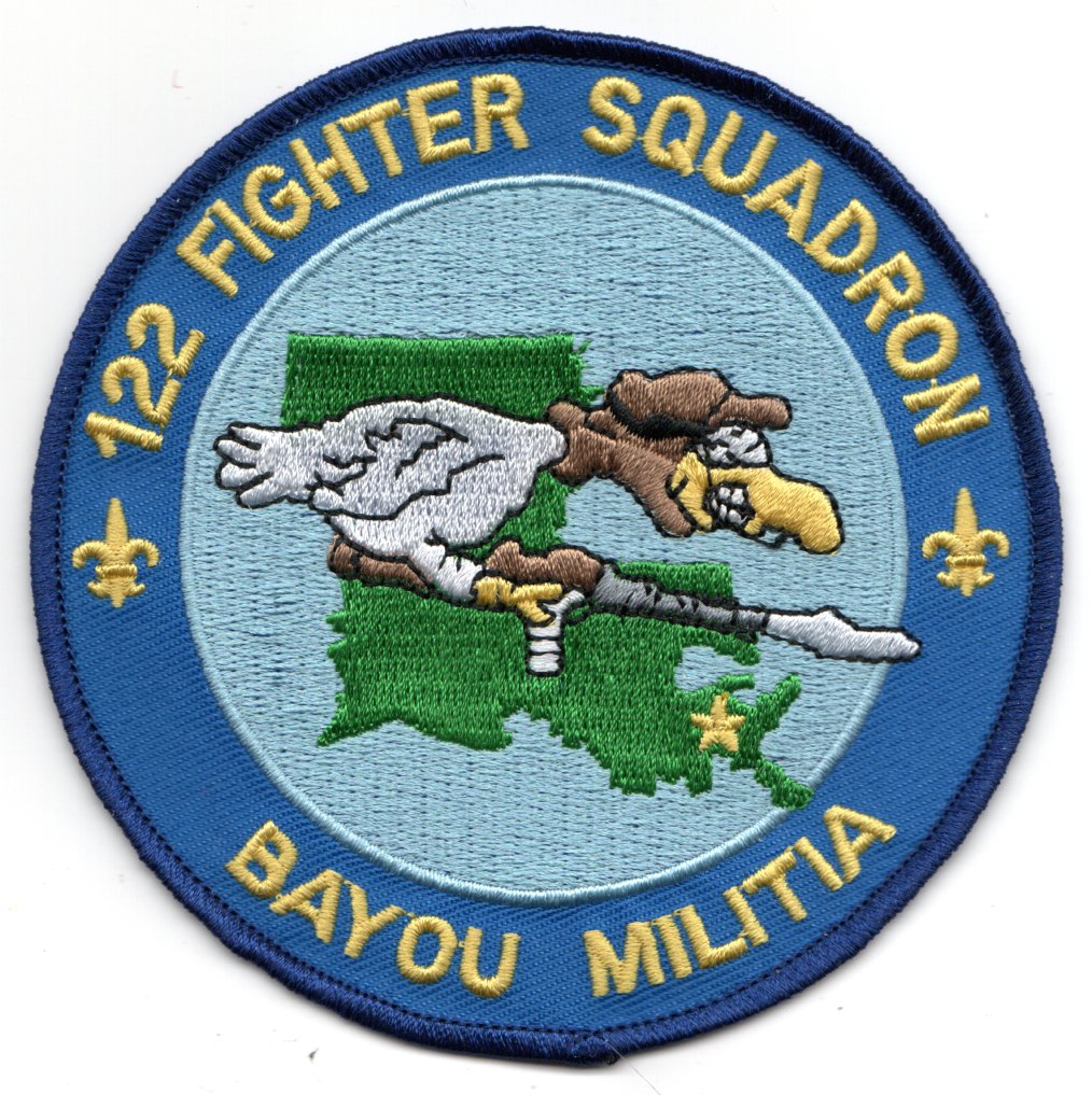 122FS 'Bayou Militia' Patch (No V)