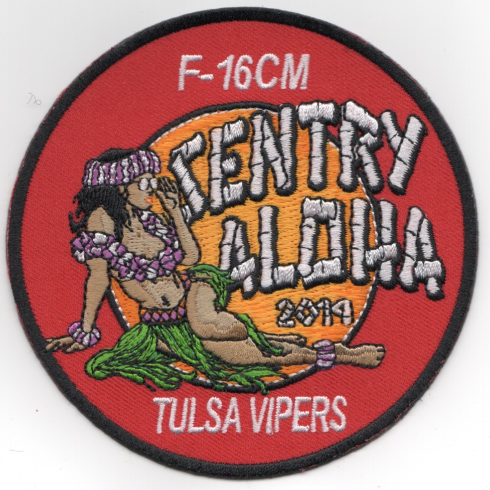 125FS 2019 'Sentry Aloha' Patch (Red)