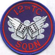 12th Combat Cargo/Troop Carrier Squadron Patch