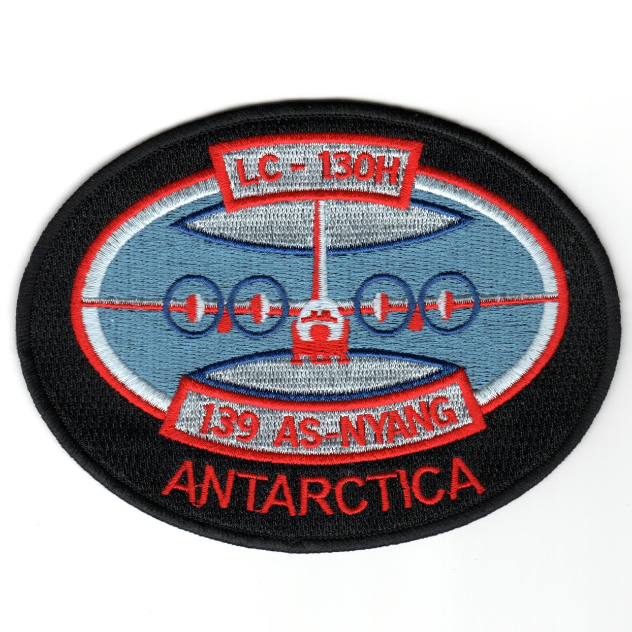 139th ALS - Oval Patch (Black)