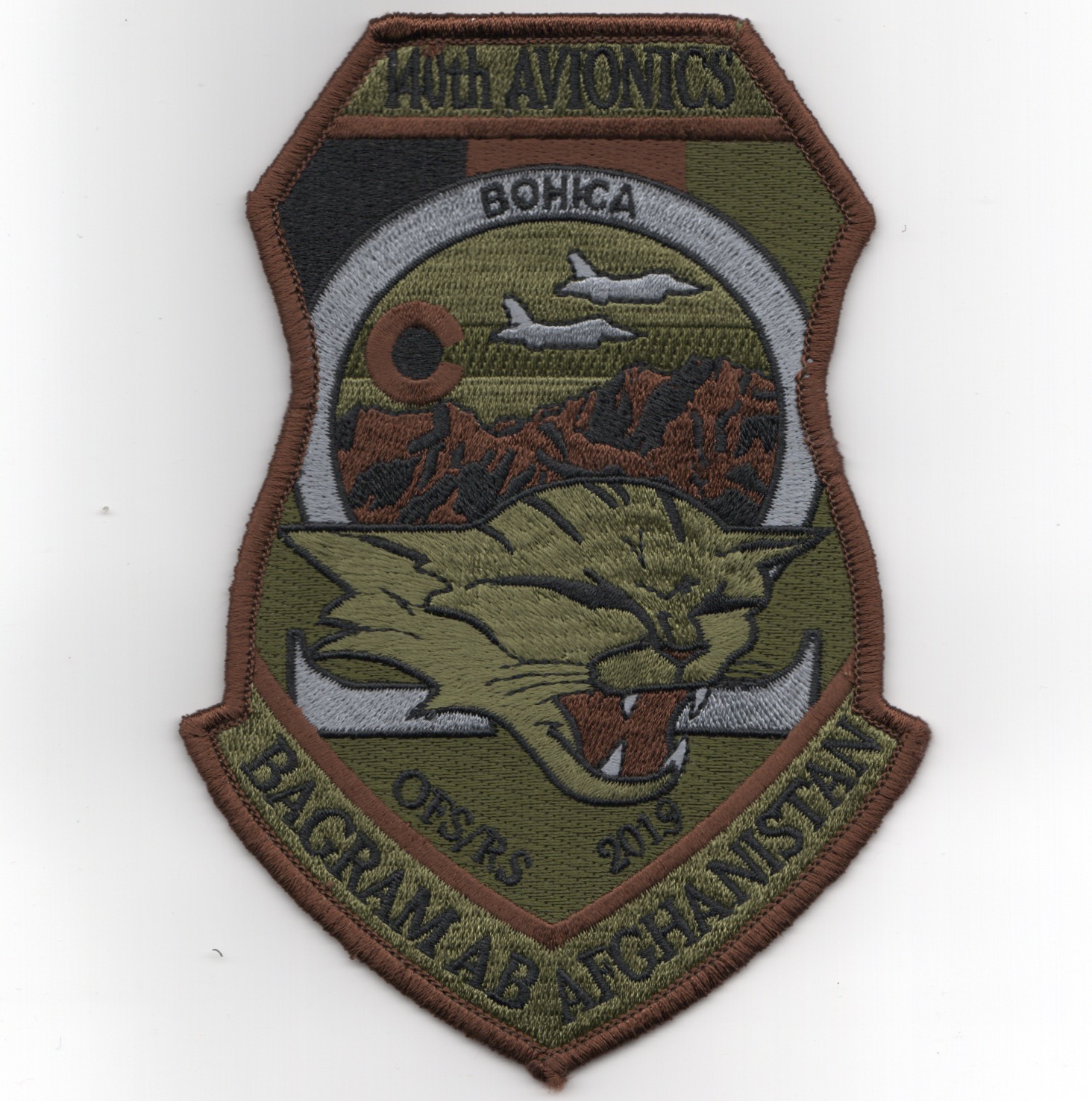 140th 'AVIONICS' 2019 OFS/RS Shield (OCP)