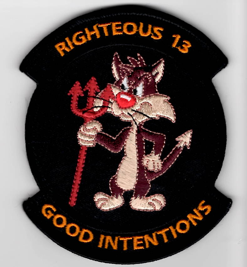 151ARS *RIGHTEOUS 13/SYLVESTER* DET Patch