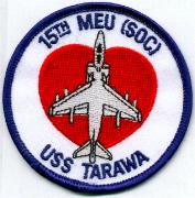 15 MEU USS Tarawa Patch