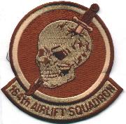 164th Airlift Squadron Patch (Des)