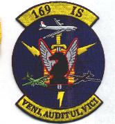 169 Intel Squadron Patch
