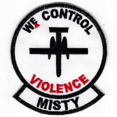 25FGS *CONTROL VIOLENCE* (White/K)
