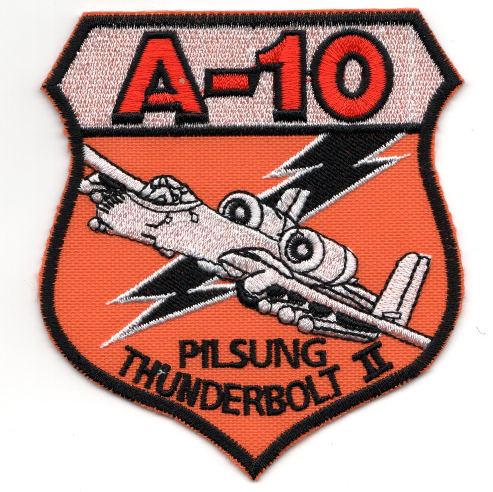25FS 'A-10 T-BOLT II' Crest (Orange/'PILSUNG'/K)