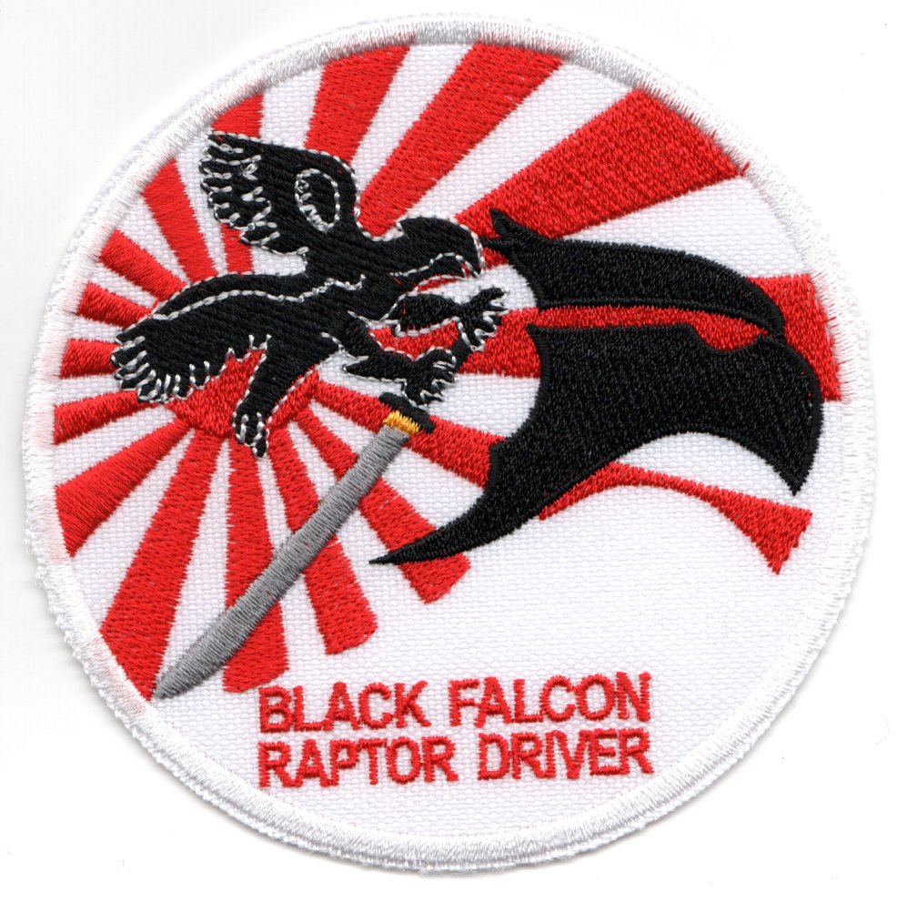27FS 'RAPTOR DRIVER' (Red-White Sun Rays/RED Letters/K)