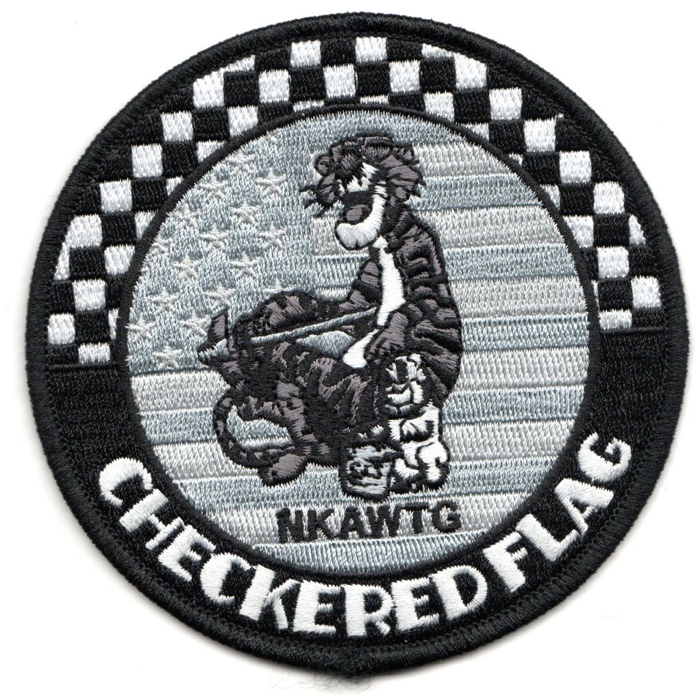 328ARS 2022 *CHECKERED FLAG* Patch (Gray/Black)