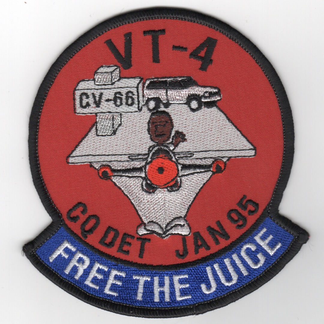 337) VT-4 'FREE THE JUICE' CQ Patch
