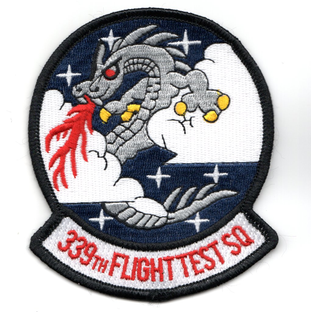 339 Flight Test Squadron Patch