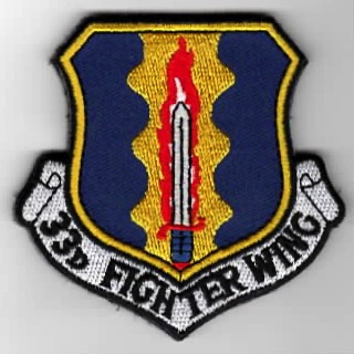 33rd Fighter Wing Crest (V)