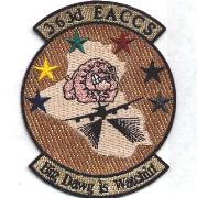 363rd EACCS 'Dawg' Patch