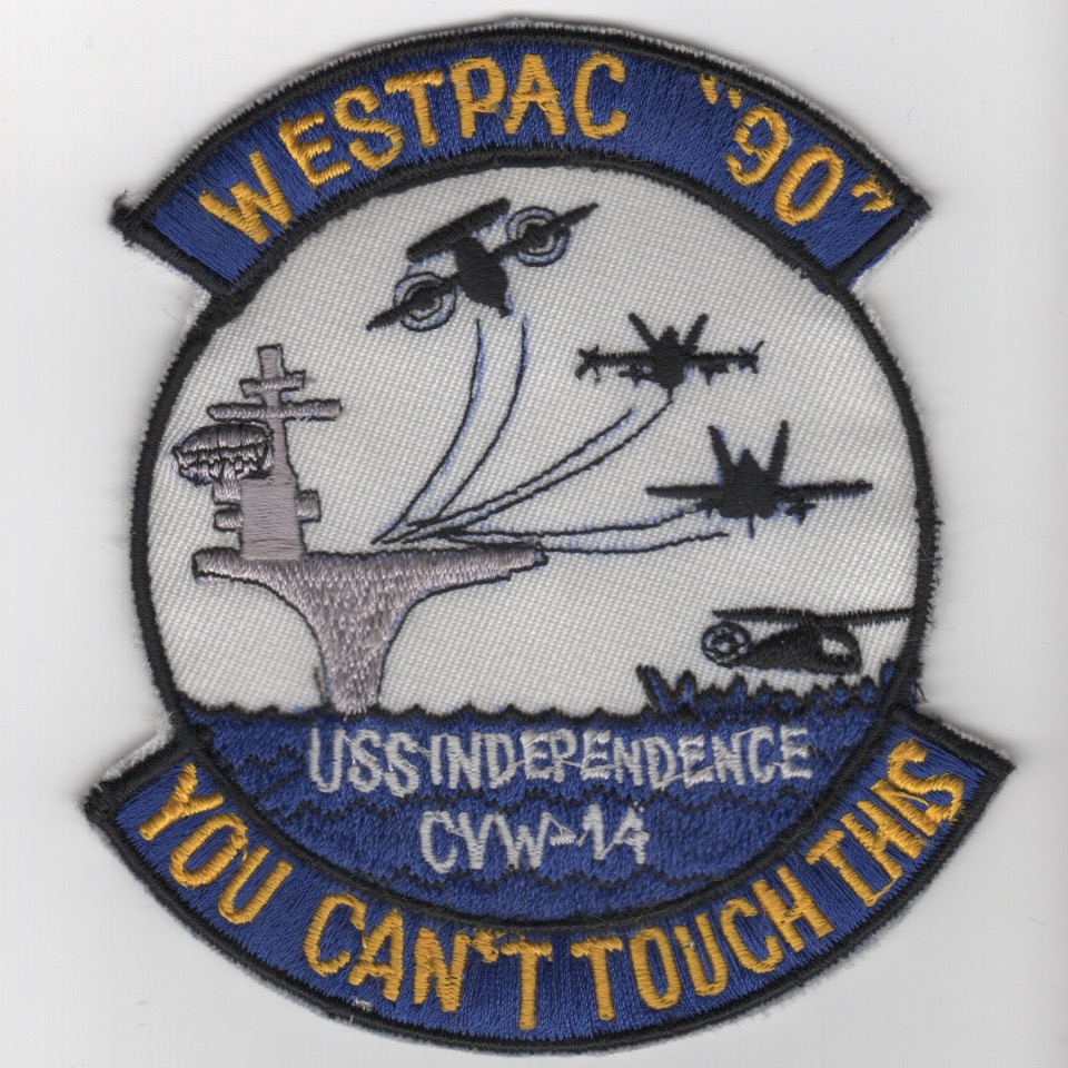 364) CV-62 1990 WestPac Cruise Patch