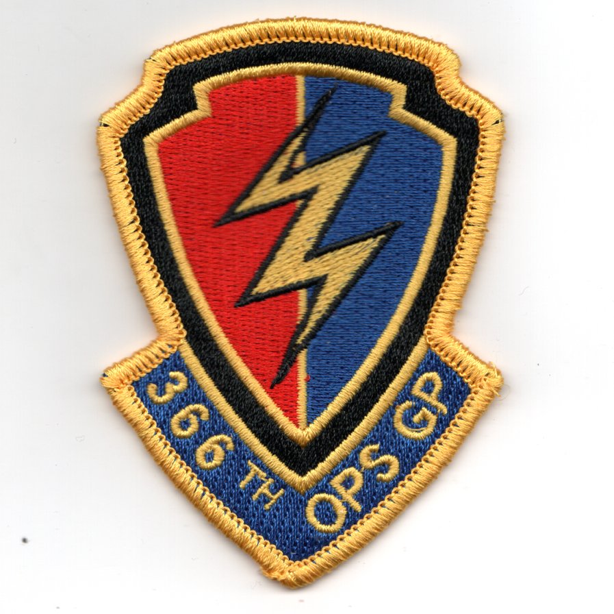366 OPS GROUP Shield (Yellow)