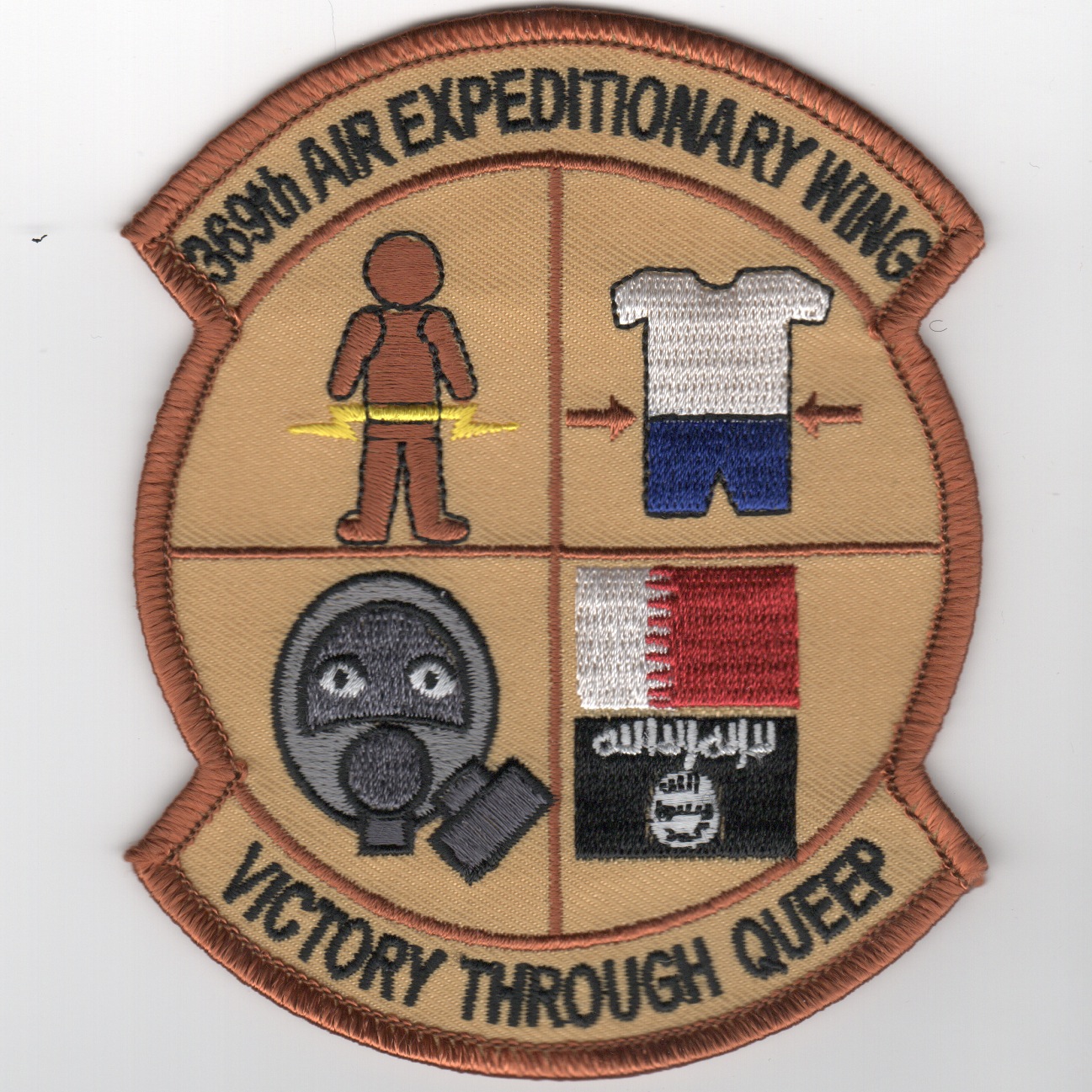 369AEW 'Victory Thru Queep' Patch