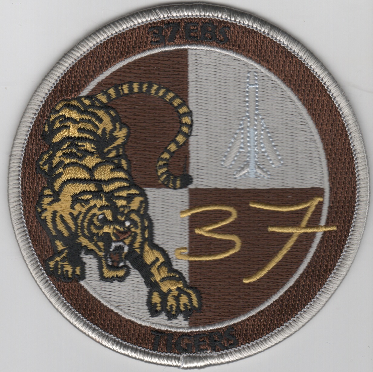 37EBS 'Tiger on Quads' (Des/Velcro)