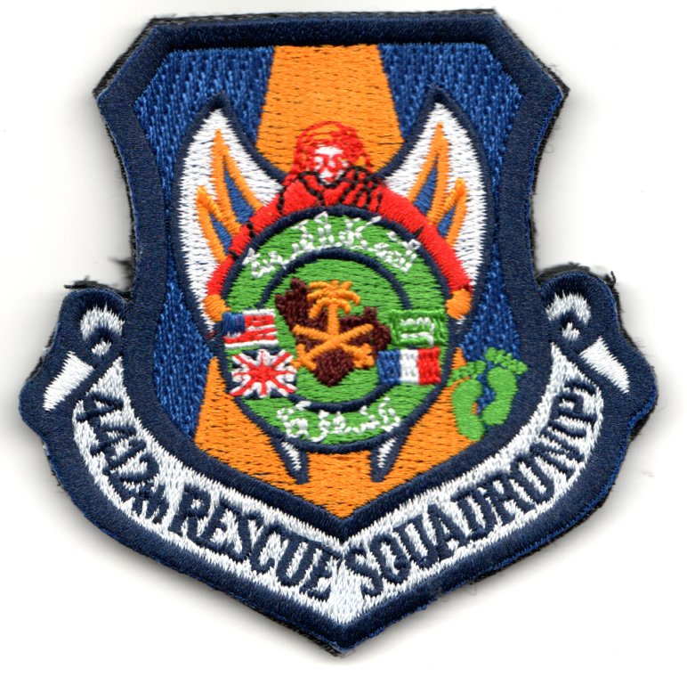 4412th Rescue Squadron Crest (Blue)