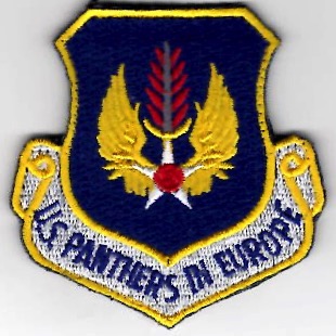 494FS *PANTHERS IN EUROPE* Crest (Blue/V)